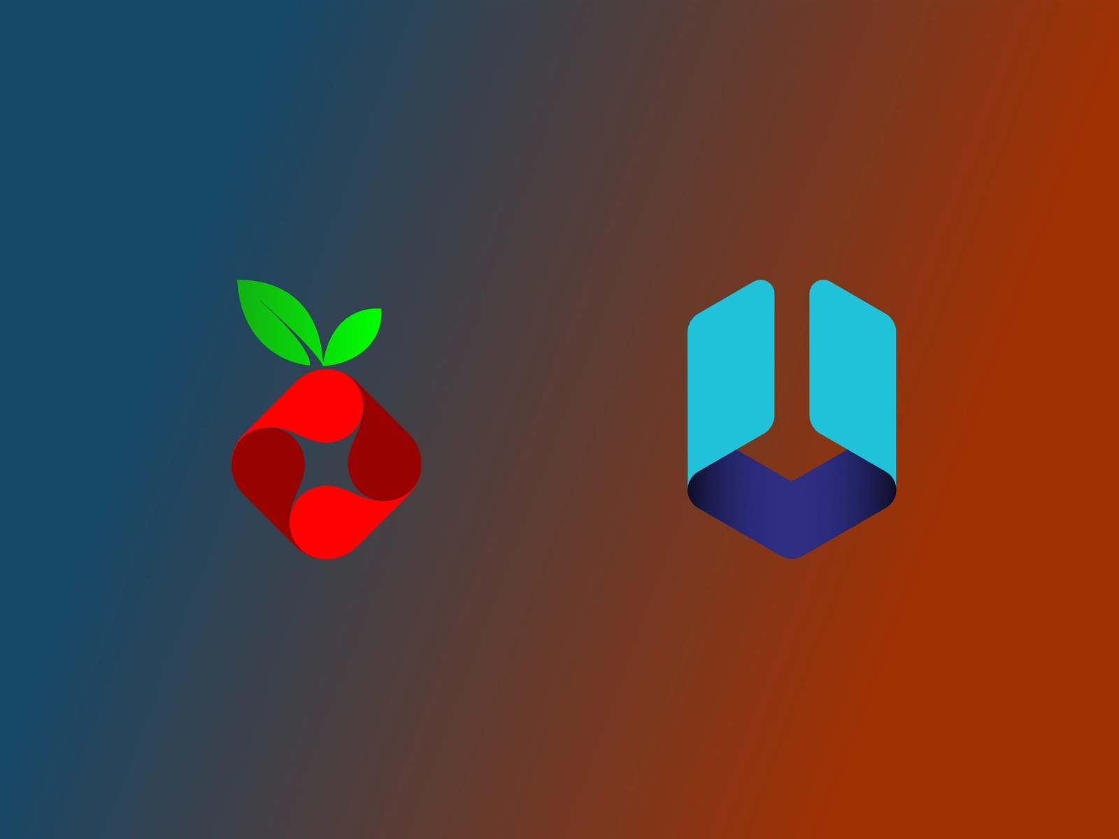 Pi-Hole and Unbound logos over a gradient